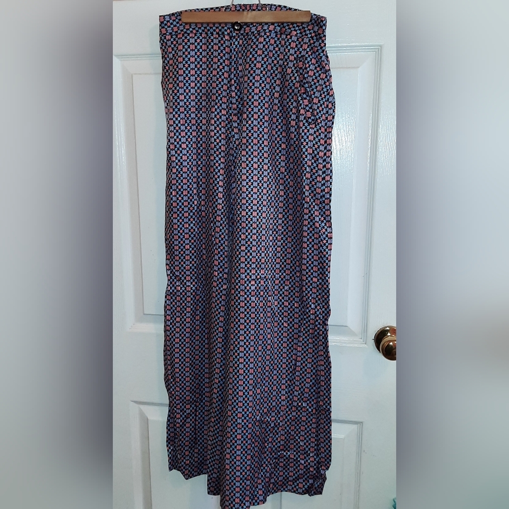 Mauve Super Wide Leg Pant